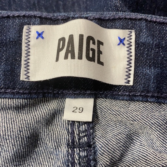 Paige jeans Kylie Crop tonal Duncan wash jeans - Picture 4 of 10